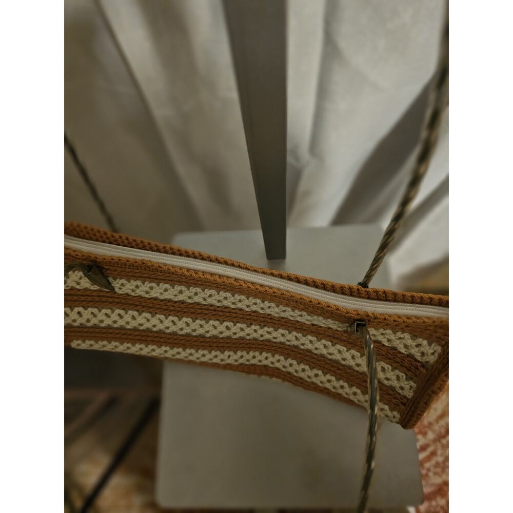 Straw Brown And Cream Pocketbook - Picture 5 of 6
